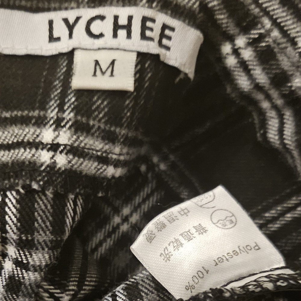 Lychee The Label Salt N' Pepper Suspender Skirt - Picture 3 of 6